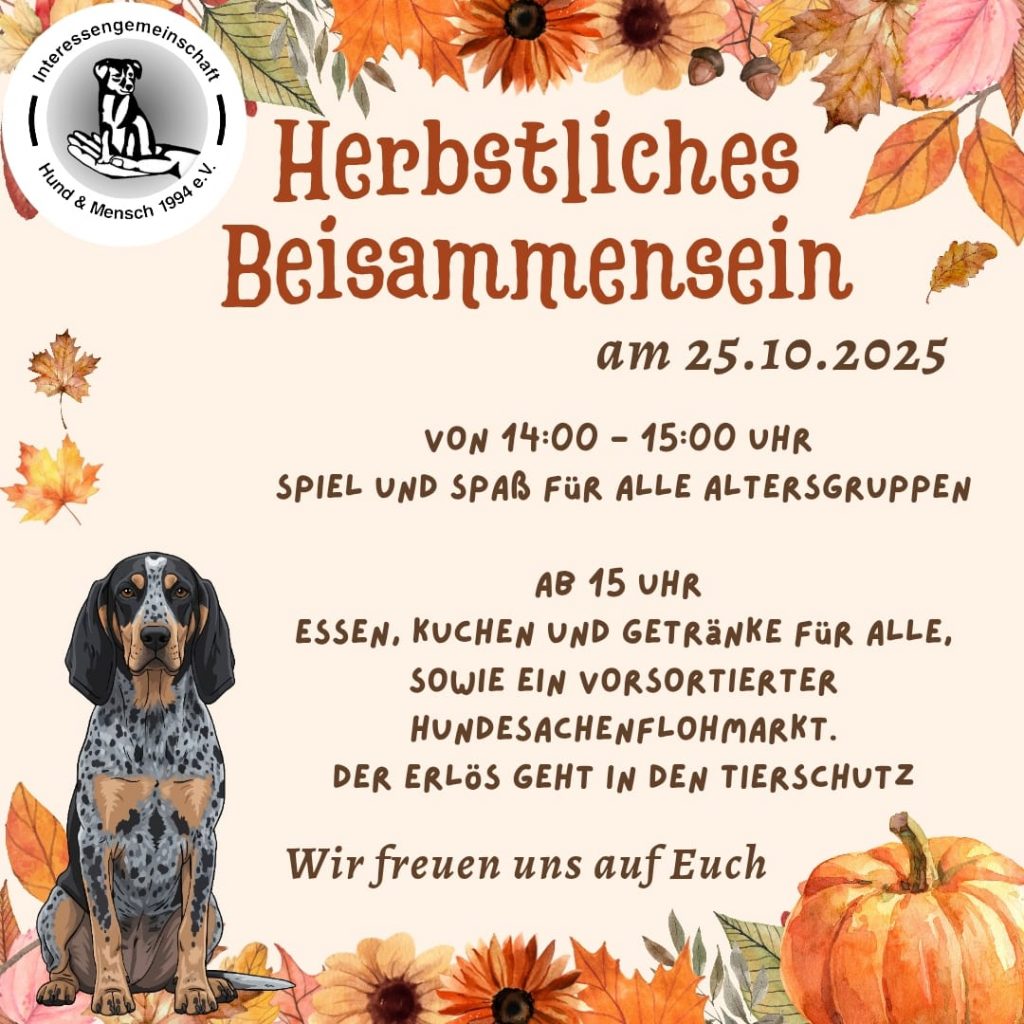 Herbstliches Beisammensein